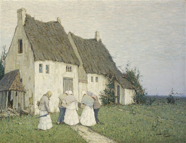 Returning from the market
