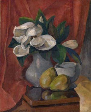 Still life with pears
