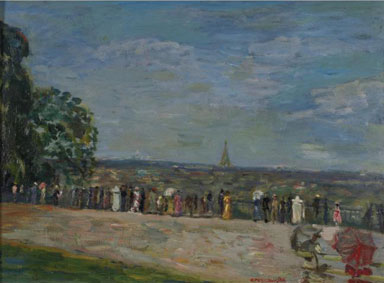 Vue De Parc De Saint Cloud