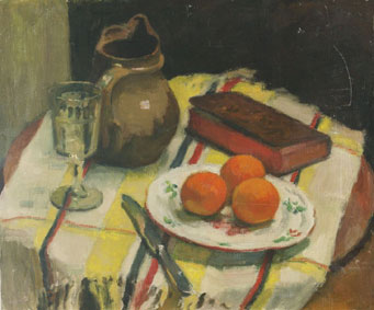 Still Life with Oranges