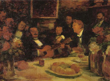 At K. Korovin`s