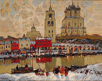Vue de Pskov