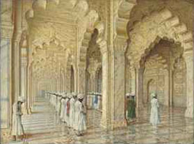 The pearl mosque in Agra