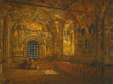 Portico of a church