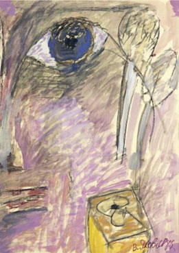Flower and eye