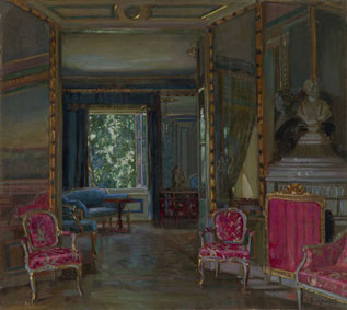 Interior with a bust