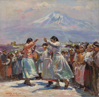 Peasant dance
