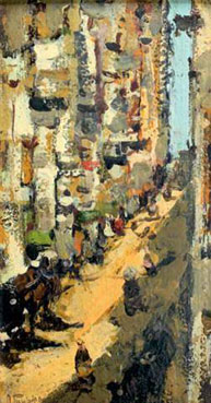 Rue animée