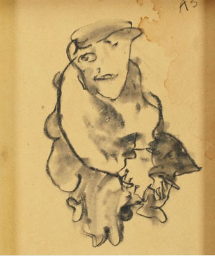 Four ink drawings