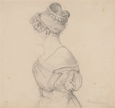 Portrait of Countess Tolstoy, Varvara Pavlovna Ushakova
