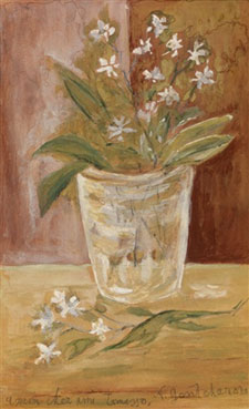 Flowers in a glass