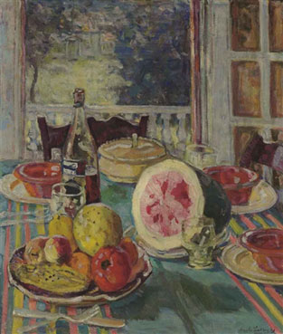 The luncheon table