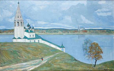 Paysage printanier en Russie