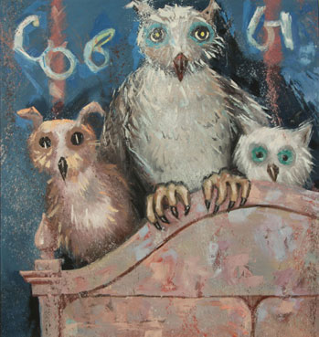Owls on the Cupboard