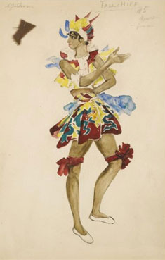Costume design for Maria Tallchief