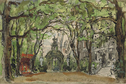 Set design for Sleeping Beauty