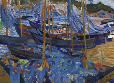 Fishing boats. Concarneau