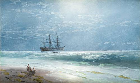 Sailing by moonlight 