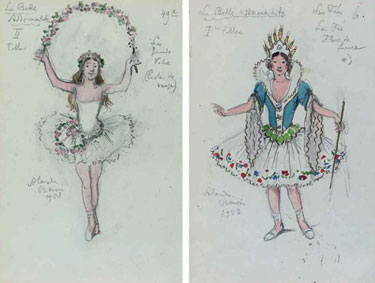 2 works for Sleeping Beauty