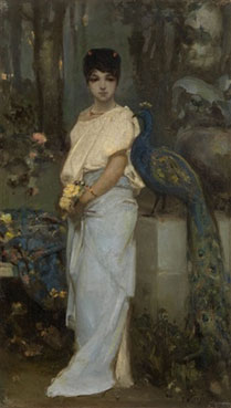 Portrait of a young lady