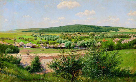 Landscape. Village Troitskoe