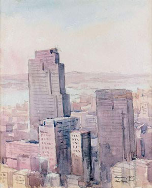 New York, buildings