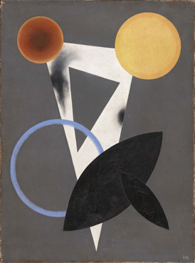 Composition - superimposed triangles