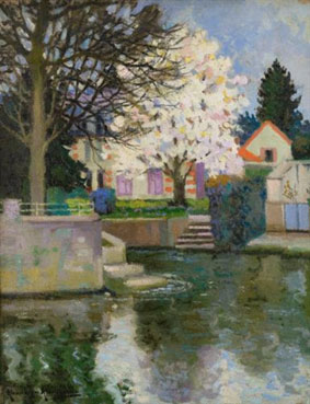 Maisons en bord de riviere