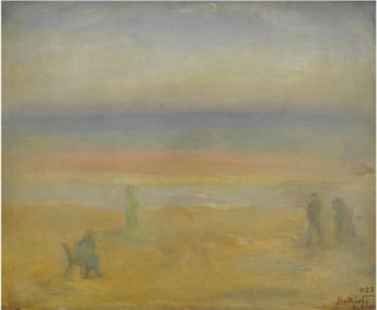 The beach