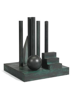 Sculpture dedicated to Petr Sokolov