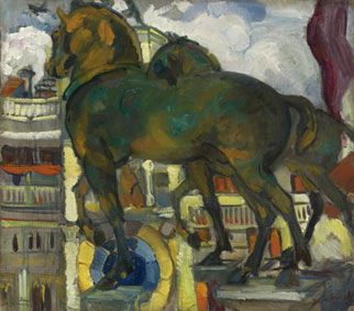 Horses on St. Mark