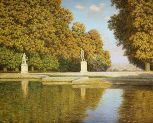 Autumn in the park of St. Cloud