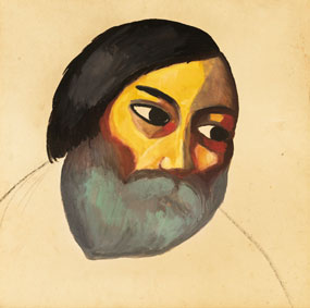 Head of a peasant