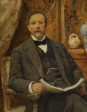 Portrait of an elegant gentleman