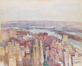 Vue de New York