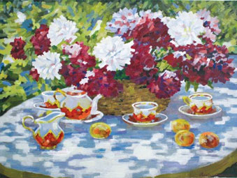 Still life with flowers