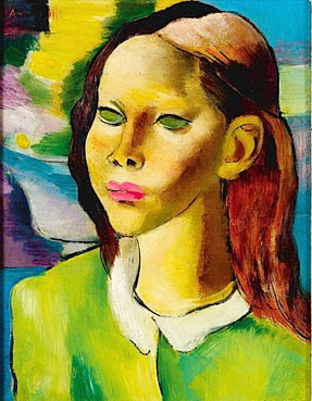 Portrait de jeune-fille