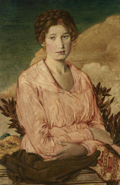 Girl with braided hair
