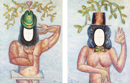 Adam and Eve, a pair from the Seventh Heaven series