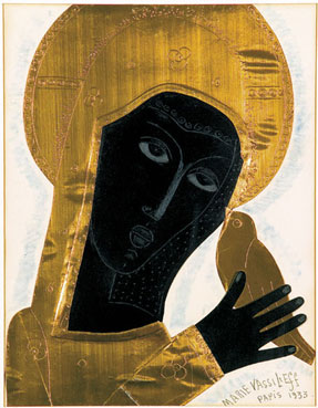 Icon of Mary, the Virgin of Montparnasse