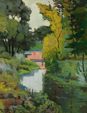 Bord de Riviere en Ete