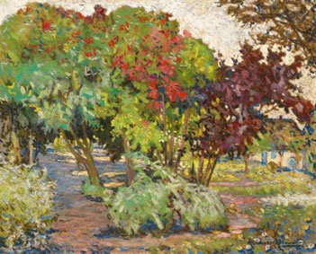 A Summer garden in France