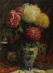 Flowers in a chinese vase