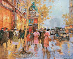 In the evening