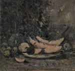 Still life with melon