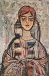 Portrait of a main character of F.Dostoyevsky novel 