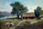 A riverside farm
