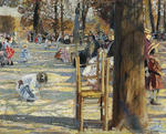 The Luxembourg Gardens in spring