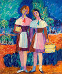 Two young pioneers