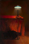 A knock at the door, from Nostalgic Socialist Realism series